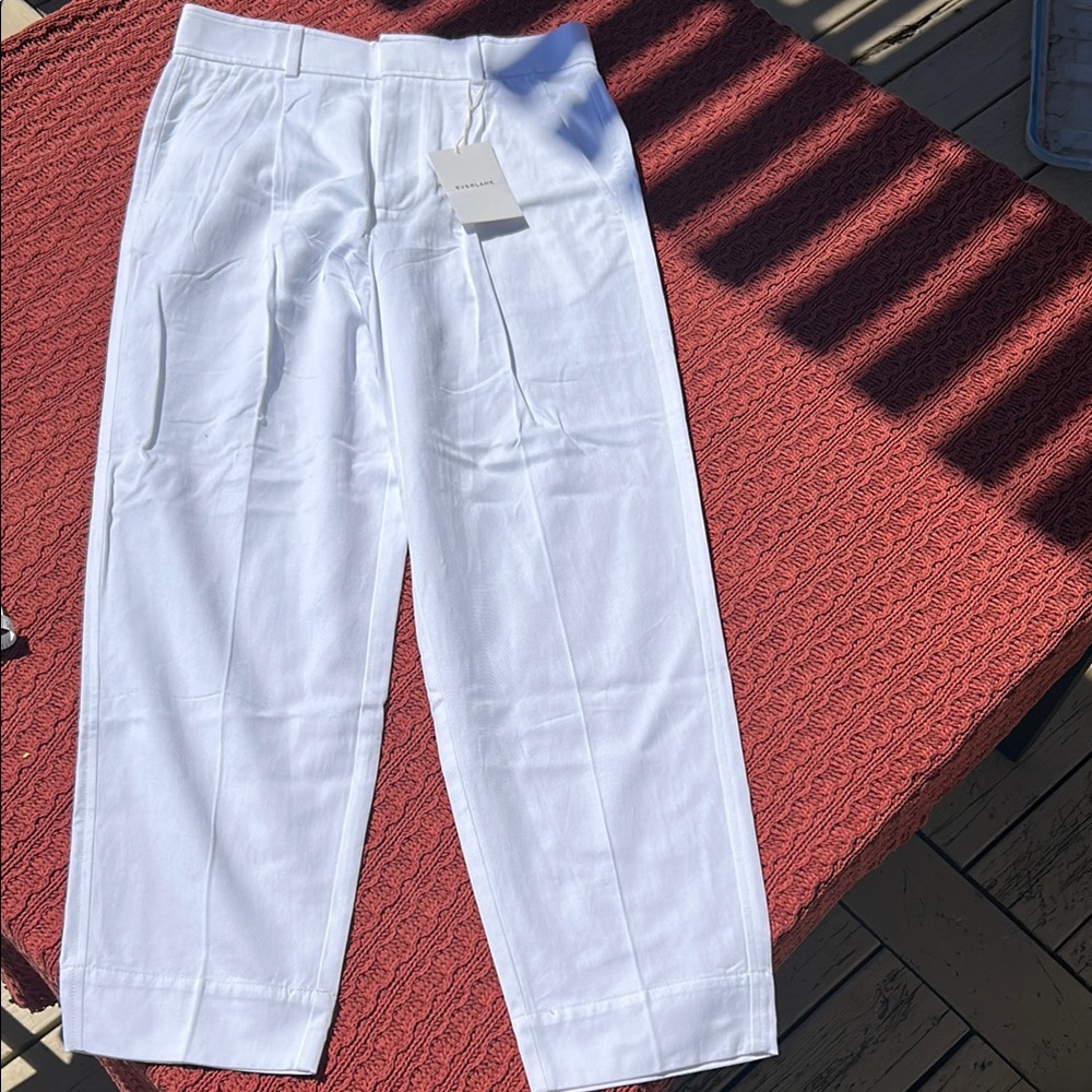 Everlane White classic Chino